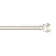 thumbnail image 3 of Exclusive Home Twist 1" Window Curtain Rod and Finial Set, Adjustable 66"-120", Matte Nickel, 3 of 8