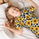 thumbnail image 5 of Fotbe Cow Print Sunflower Pijama Estampada de 2 Piezas para Niños – Ropa de Dormir de Manga Corta Cómoda para Niños y Niñas, Camiseta y Shorts de Algodón-Medium, 5 of 6