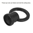 thumbnail image 5 of Unique Bargains 15kg Load 29x35mm M10 Thread Ring Shape Female Loop Eye Nut Black 2 Pack, 5 of 5