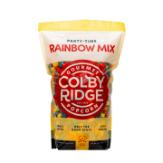 Colby Ridge Rainbow Gourmet Craft Popped Gluten Free Popcorn Snack Sized Large Pouch (2 Galllons = 34 Cups)