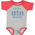 thumbnail image 3 of Inktastic 1st Hanukkah Candles Boys or Girls Baby Bodysuit, 3 of 5