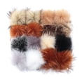 thumbnail image 1 of KLKCMS Faux Pompom Ball W/Snap Button Multicolor DIY Knitting Hat Bags Caps 16Pcs 10cm, 1 of 9