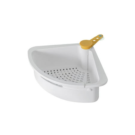 

BMForward Kitchen Multifunctional Rotating Folding Telescopic Sink Basket Storage Rack