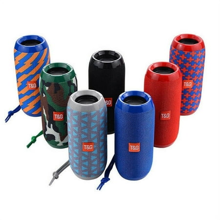 T&G Bluetooth Speaker Waterproof Wireless Portable Loud Stereo Bass USB/TF/FM Radio