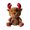 B, variant on ZJNGJC Christmas Reindeer Plush Christmas Breathing Light Sleep Moon Cute Toy Music Baby With Action A