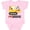 AD-Pink, variant on Inktastic Construction Truck I Love Diggers Boys or Girls Baby Bodysuit
