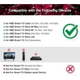 thumbnail image 2 of Replacement Voice Remote Control Compatible with Fire Smart TV Stick(2nd Gen/3rd Gen/Lite/4K Max/Cube), Stick 4K(1st/2nd Gen), TVs 3rd Gen, for Hisense/TCL TV, N0t -TVs, 2 of 4