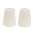 thumbnail image 1 of Tapón para vino con orificio, transpirable, para cocina, bar, elaboración de vino, color blanco 3, 1 of 5