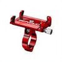 X-81 Soporte para teléfono para manillar de motocicleta, bicicleta, scooter eléctrico (rojo) Likrtyny Para estrenar