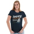 thumbnail image 4 of New Jersey Shore Thing Trip Souvenir Womens Fitted Plus Size Graphic Tee Brisco Brands 2X, 4 of 5