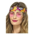 thumbnail image 1 of Smiffys Lunettes de Soleil Déguisement Hippie pour Adulte, 1 of 1