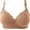 Khaki, variant on Fiaer Push up Bras for Women Support No Underwire Lace Adjustable Straps Comfort Bra for All Seasons Red 44