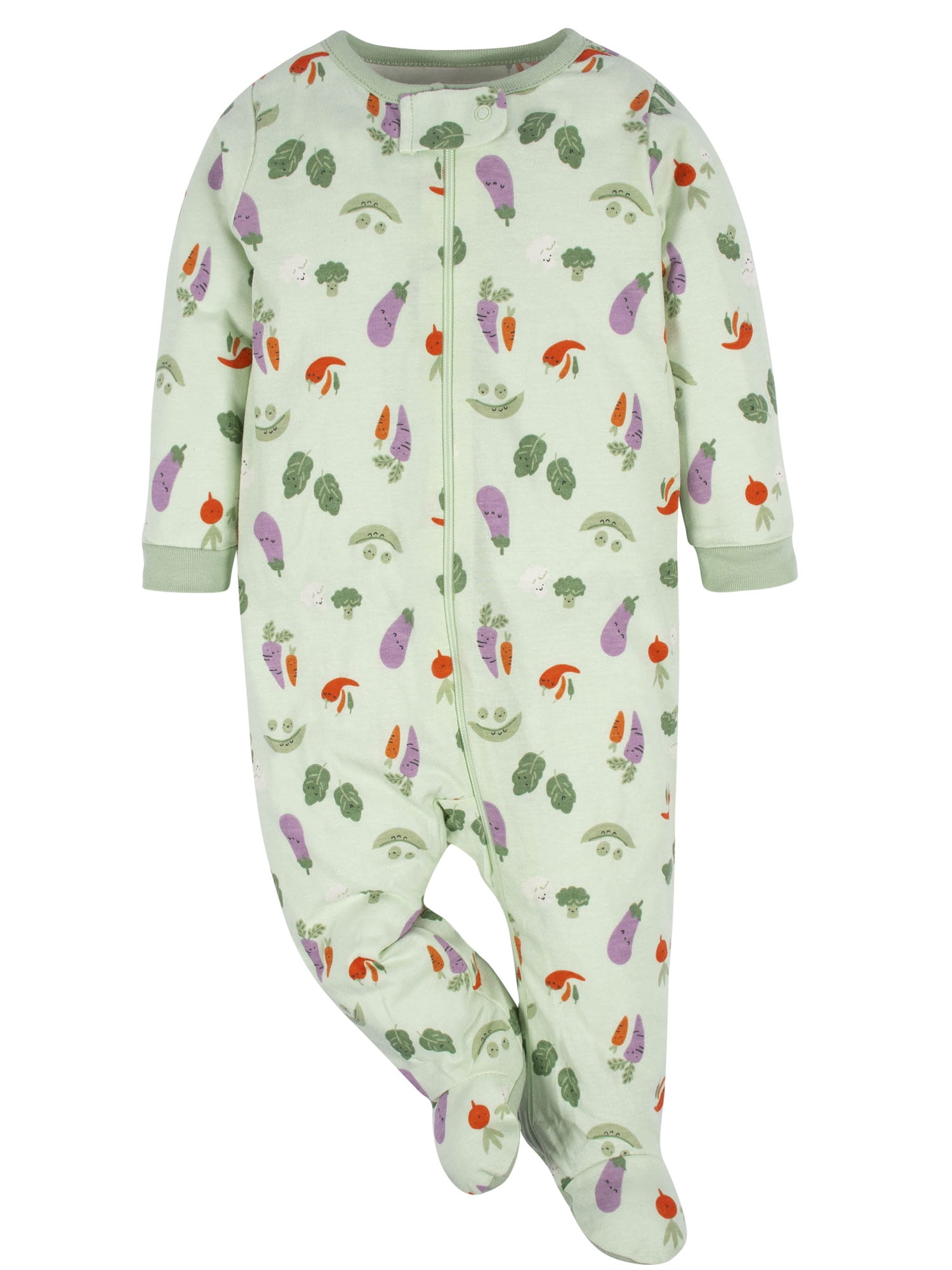 Gerber Baby Boy or Girl Gender Neutral Sleep 'n Play Footed Pajamas, 4-Pack