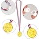 thumbnail image 3 of 36 Piezas Medallas de Ganador Medallas de Oro de Plástico para Niños Medallas de Plata y Medallas de Bronce para Decoraciones de Favores de Fiestas Infantiles y Premios Deportivos, 3 of 5
