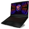 thumbnail image 3 of MSI Thin GF63 15.6in 144 Hz FHD Gaming Laptop (8-Core Intel i5-12450H 2.00GHz, 16GB RAM, 2TB PCIe SSD, GeForce RTX 2050 4GB, Red Backlit KYB, WiFi 6, Win 11 Home), 3 of 7