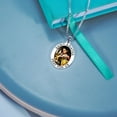 thumbnail image 4 of Picturesongold.Com Saint Agatha Religious Color Oval Medal Female Adult 3/4 x 1 inch Sterling Silver, 4 of 8