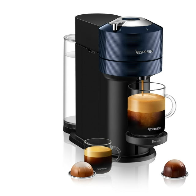 Cafetera y cafetera Nespresso Vertuo Next de Breville, color azul marino