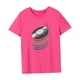 thumbnail image 4 of Camiseta para mujer verano moda cuello redondo básica camiseta para el trabajo señoras regalo Rosa Rosa, 4 of 7