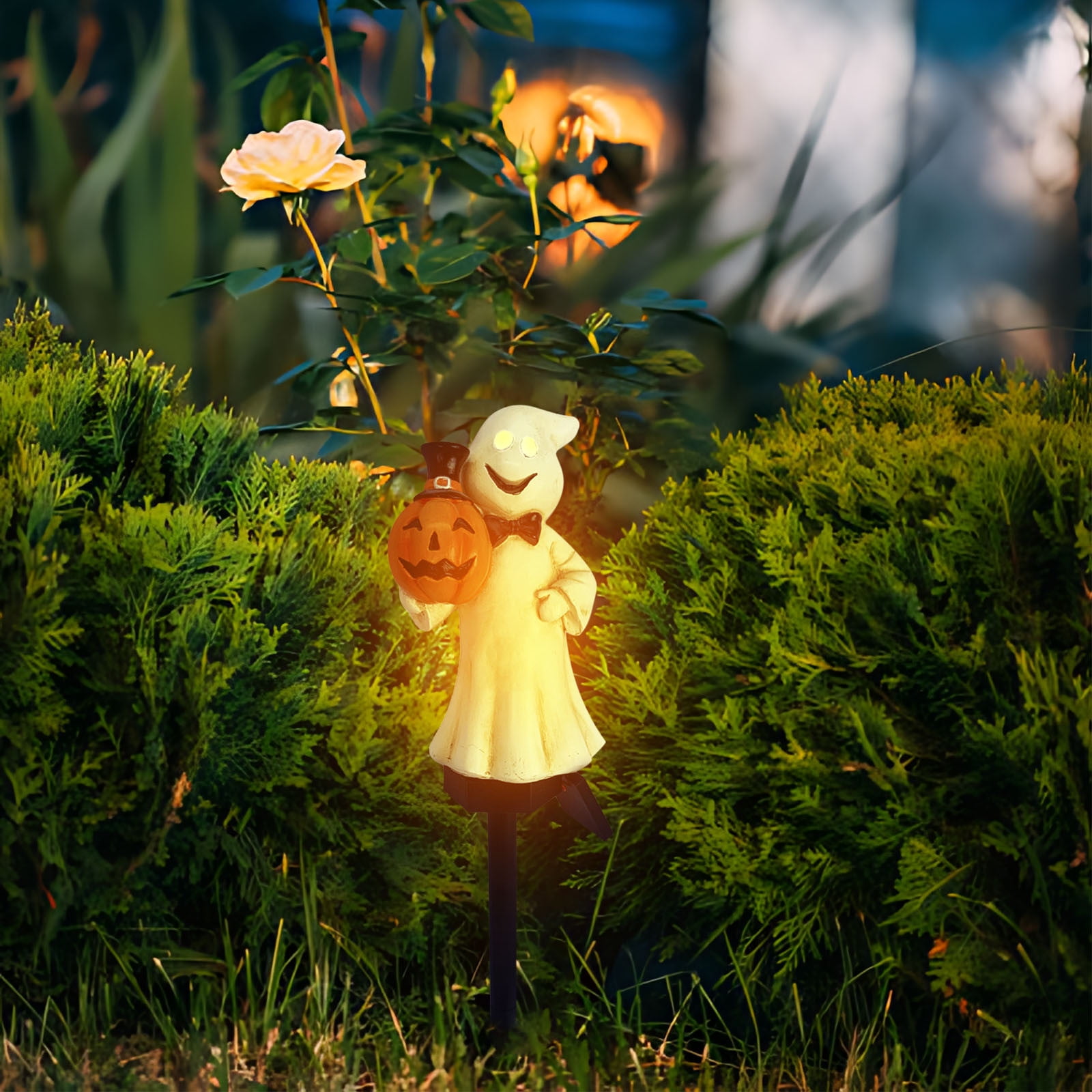 LED Lampe Solaire Etanche Simulé Chien Lampe Pelouse éclairage De