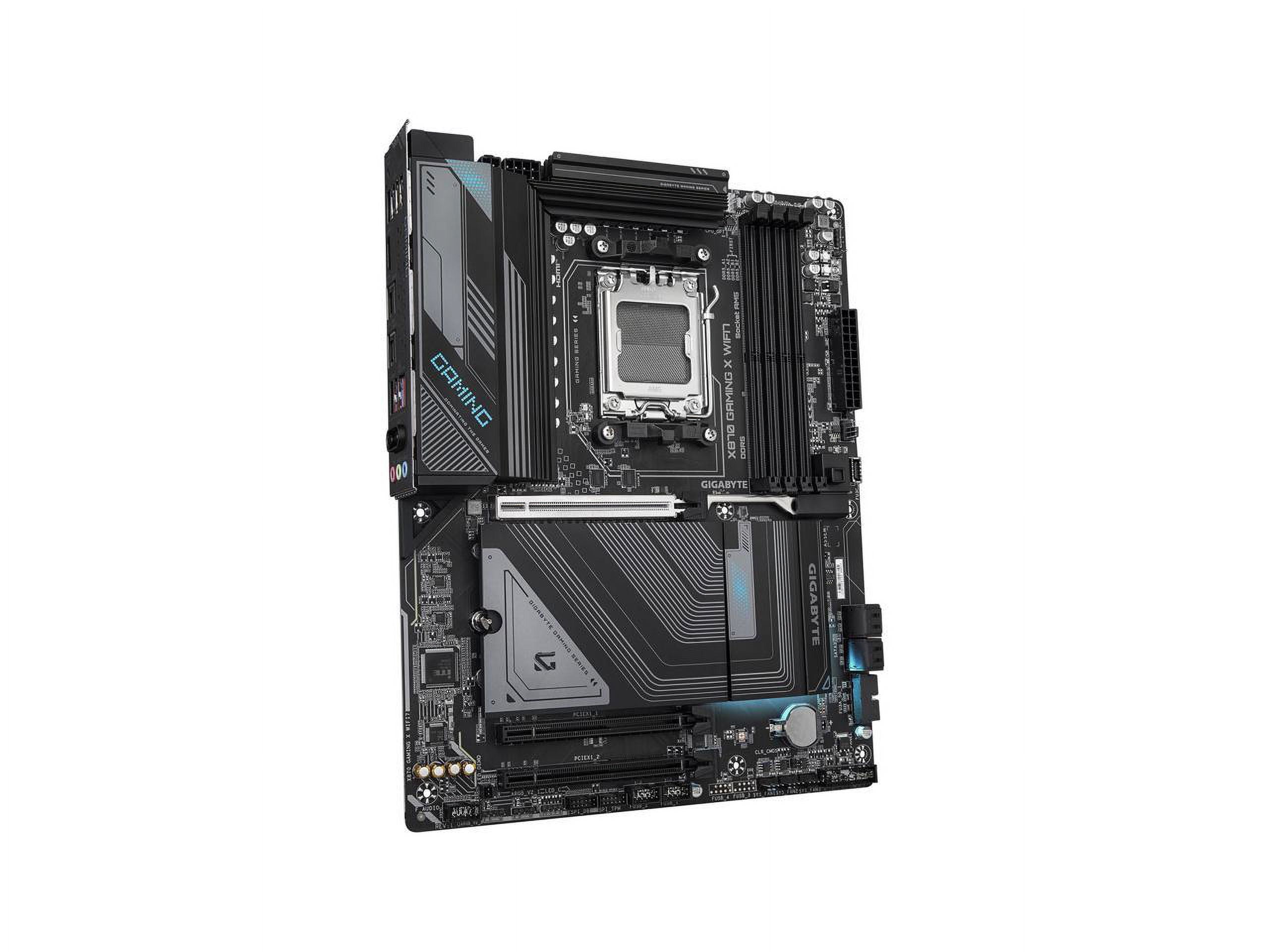 Gigabyte X870 GAMING X WIFI7 Gaming Desktop Motherboard - AMD X870 Chipset - Socket AM5 - ATX (x870gamingxwifi7)
