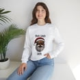 thumbnail image 7 of Black Santa Sleigh Unisex Heavy Blend™ Crewneck Sweatshirt, 7 of 7