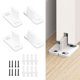 thumbnail image 5 of Tope De Puerta Blanco, Tope De Puerta De Protección Confiable Para Gabinete OTVIAP Carbon Steel Door Stopper, 5 of 8