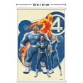 thumbnail image 3 of Marvel Fantastic Four: First Steps (2025) - Group Wall Poster with Magnetic Frame, 22.375" x 34", 3 of 5