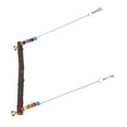 thumbnail image 4 of Perca de Pollo de Madera, Perca de Piedo Toy Swing Swing Ladder Accesorios de Gallinero No Tóxicos para Jugar para Jugar para Abrenarar Para El Pájaro para Gallinas de Pollo, 4 of 7