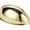 Brass Tones, variant on Alno Cabinet Pull 3-1/2" - Polished Brass