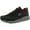 Black/Red, variant on Skechers Mens Max Cushioning Eite Knit GOGA Mat Running Shoes