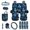 Skull Sugar, variant on KUIFORTI Blue Camo Car Seat Covers Full Set 15 Pieces Includes Car Steering Wheel Cover Auto Seat Belt Cover Easy Installation Soft Universal Fit Cars SUV Trucks
