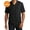 Black, variant on S535 Easy Care Camp Shirt , Blue, M, Mens Casual Button Down Shirts