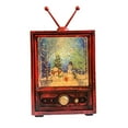 thumbnail image 4 of simhoa Creative Christmas Music Box Lantern Music Box Glittering Snowing Christmas Tree Snowman Adjustable, 4 of 8