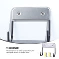 thumbnail image 4 of FRCOLOR Hanging Rack 1pc Hanging Rack Household Storage Rack Ironing Board Holder Hanging Hook,5.12"X4.92"X2.76", 4 of 4