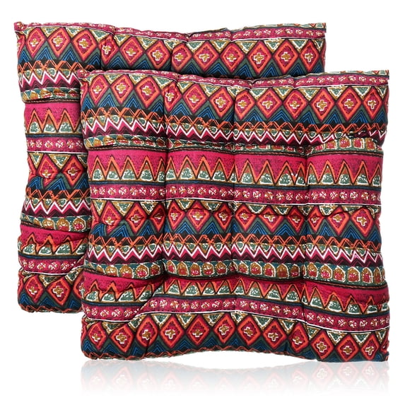 2/4-Pcs Chair Cushion Outdoor Patio Seat Pad Floor Pillow Sit Mat Meditation Pillow Cushion For Living Room Bedroom Garden Party Decoration, 18 x 18 x 2 inches