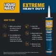 thumbnail image 4 of Extreme Heavy Duty Construction Adhesive, 10-oz. - LN-907, 4 of 9