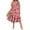 5851-Floral Pink, variant on CASSIE LIZ Plus Size Dresses Casual Fall Dresses for Women Fashion Midi Sundresses Short Sleeve Collared Elegant V Neck Dresses Loose Fit Summer Dress with Pocket Floral/Boho/Stripe/Plaid (XL-5XL)
