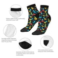 thumbnail image 5 of Pofeuu Colorful Pineapple Print 30cm Socks, Adult Running Hiking Socks for Youth and Adult, 5 of 7