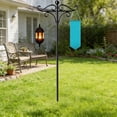 thumbnail image 6 of NWOKYZGH Shepherds Hooks for Outdoor, Heavy Duty Adjustable Bird Feeder Pole Garden Decor Shepherds Hook for Hanging Bird Feeder, Plant Baskets, Hummingbird Feeder for Outside, 6 of 7