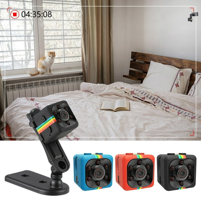 MORESEC under $5 3Pcs Mini Spy Camera,SQ11 960P Night Vision Mini Camera, Wireless Portable Sports Camera for Home Security Monitoring, Motion Detection, Small Hidden Camera