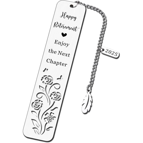 Retirement Gifts for Women 2025-2025 Happy Retirement Bookmarks for Coworker Work Besties Colleagues Leaving Going Away Farewell Gifts for Retired Friends 2025 Retirement Gift for Woman Boss