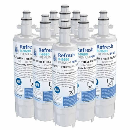 

Replacement Refrigerator Water Filter for Lt700p ADQ36006113 ADQ75795103 AGF80300702 NSF42/53 Certified (8 Pack)