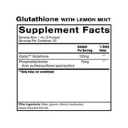 Quicksilver Scientific Liposomal Glutathione - Superior Absorption Oral Glutathione Supplement for Detox & Immune Support - 100 mg of Liquid Glutathione, Gluten Free & Non-GMO (1.7 fl oz)