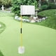 thumbnail image 4 of Banderas de golf premium con forma de copa y agujero plegables para práctica de golf blanco, 4 of 9