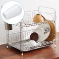 thumbnail image 6 of REGALWOVEN 100Pcs Kitchen Sinks Rack Feet, Plastic Sink Protective Replacement White 5 x 8mm, 6 of 6