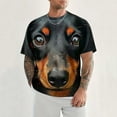 thumbnail image 5 of Gamivast Unisex Funny Dog 3D Printed Cute T Shirt Graphic Short Sleeve Tee Black XXXL Placed Recently by Me Placed by Me to be Delivered, 5 of 8