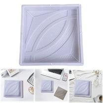 Clearance DIY Silicone Mould under $10,Square Paving Sqaure Concrete Brick Making Decorative Stepping Stone Paver Cement Tooling For Garden Backyard Floor Tile Yard