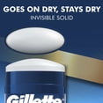 thumbnail image 4 of Gillette Antiperspirant Deodorant for Men, Invisible Solid, Clase Mundial, 72 Hr. Sweat Protection, 3.4 oz, 4 of 8