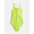 thumbnail image 2 of Wonder Nation Girls Cross Back Popcorn One Piece Swimsuit, Sizes XS-XL, 2 of 3