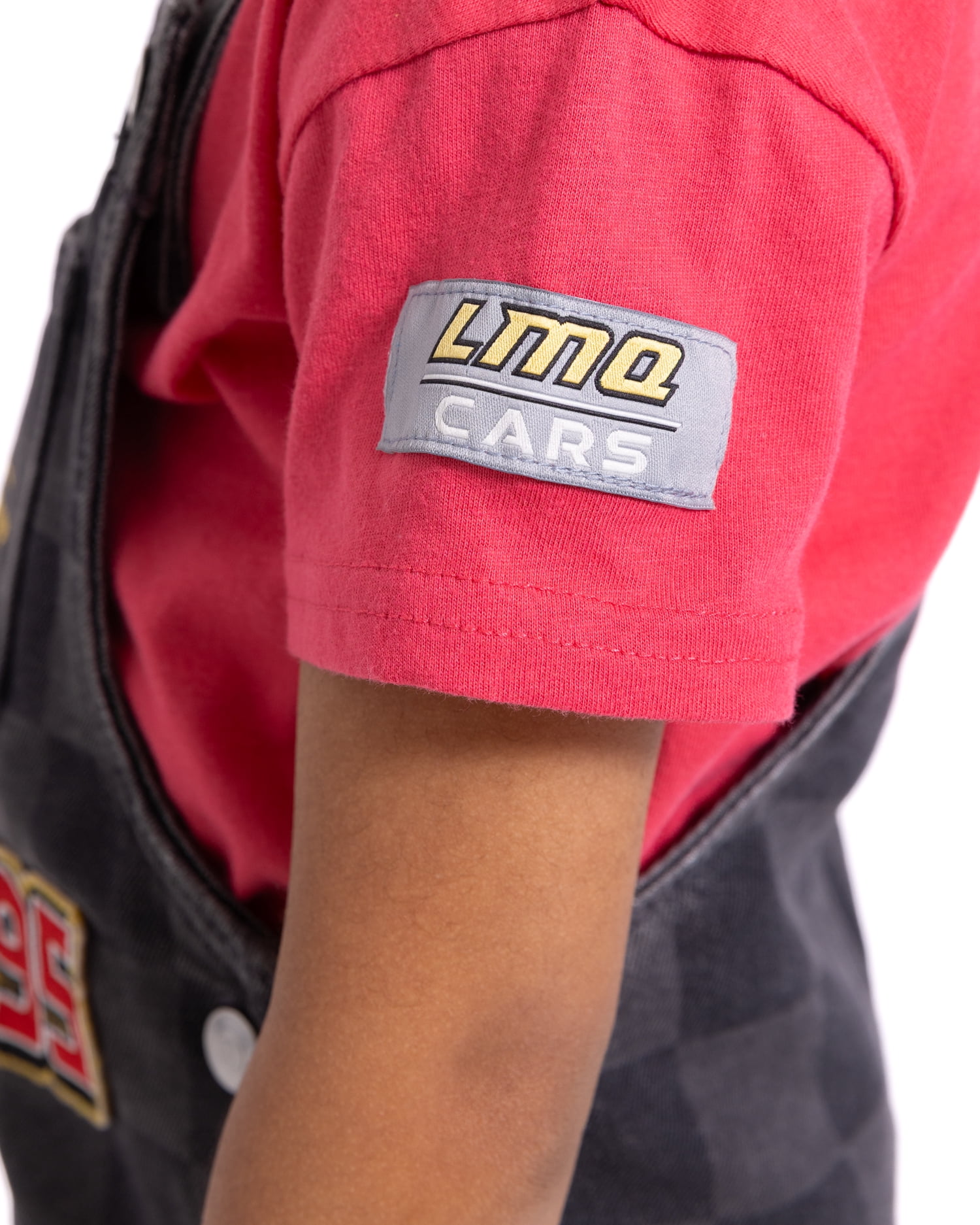 Pixar Cars Toddler Boys T-Shirt and Cotton Shortalls Set, 2 Piece, Sizes 12M-5T